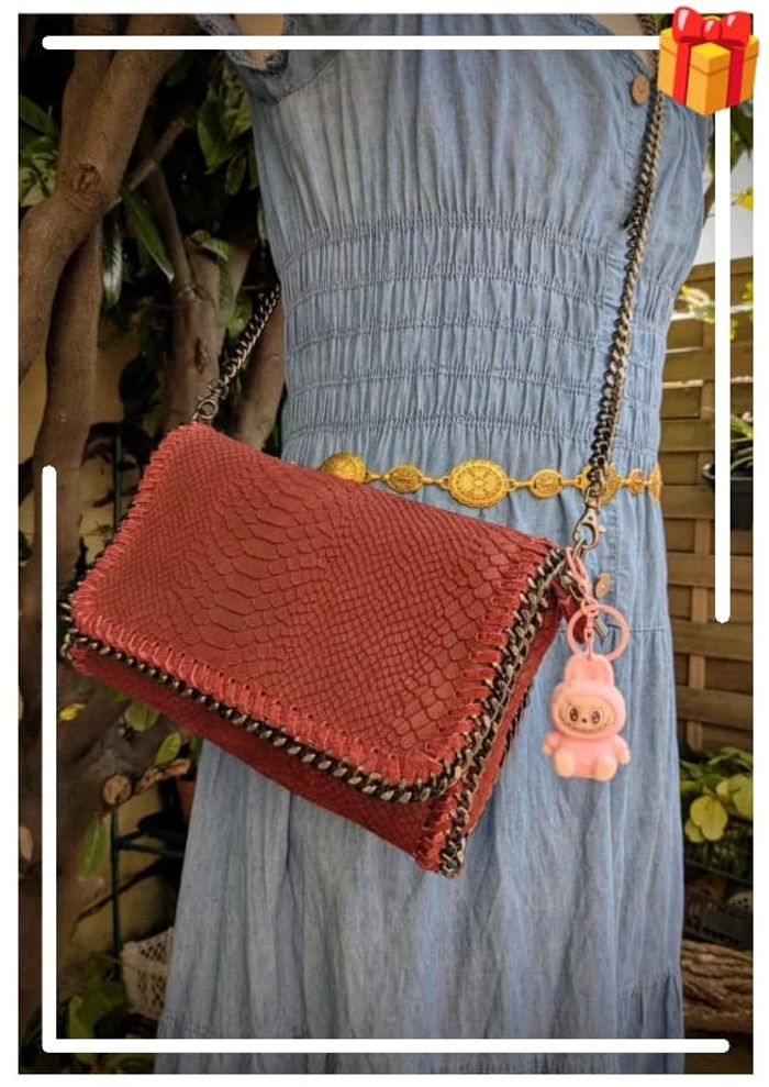 👜 Sac bordeaux en cuir véritable – Made in Italy 🇮🇹
