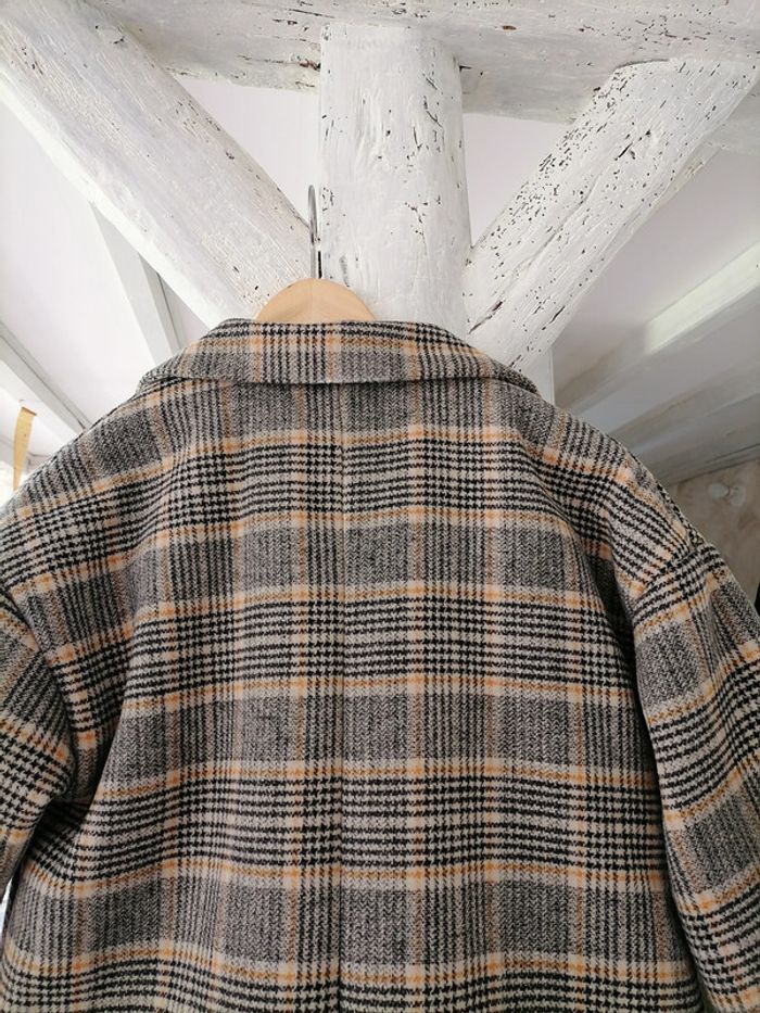 Manteau à carreaux fille - photo numéro 8