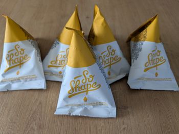 5 berlingots So Shape Vanille chocolat blanc