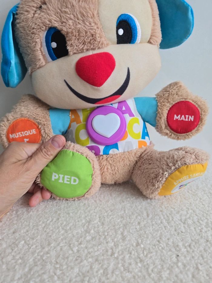 Lot jouets eveil bébé peluche musical jeux sensoriels et encastrement - photo numéro 15