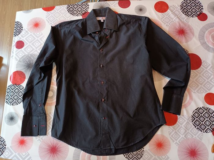 Chemise manches longues 👨 taille L 40 - photo numéro 2