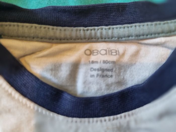 Tee shirt manches longues 18mois - photo numéro 2