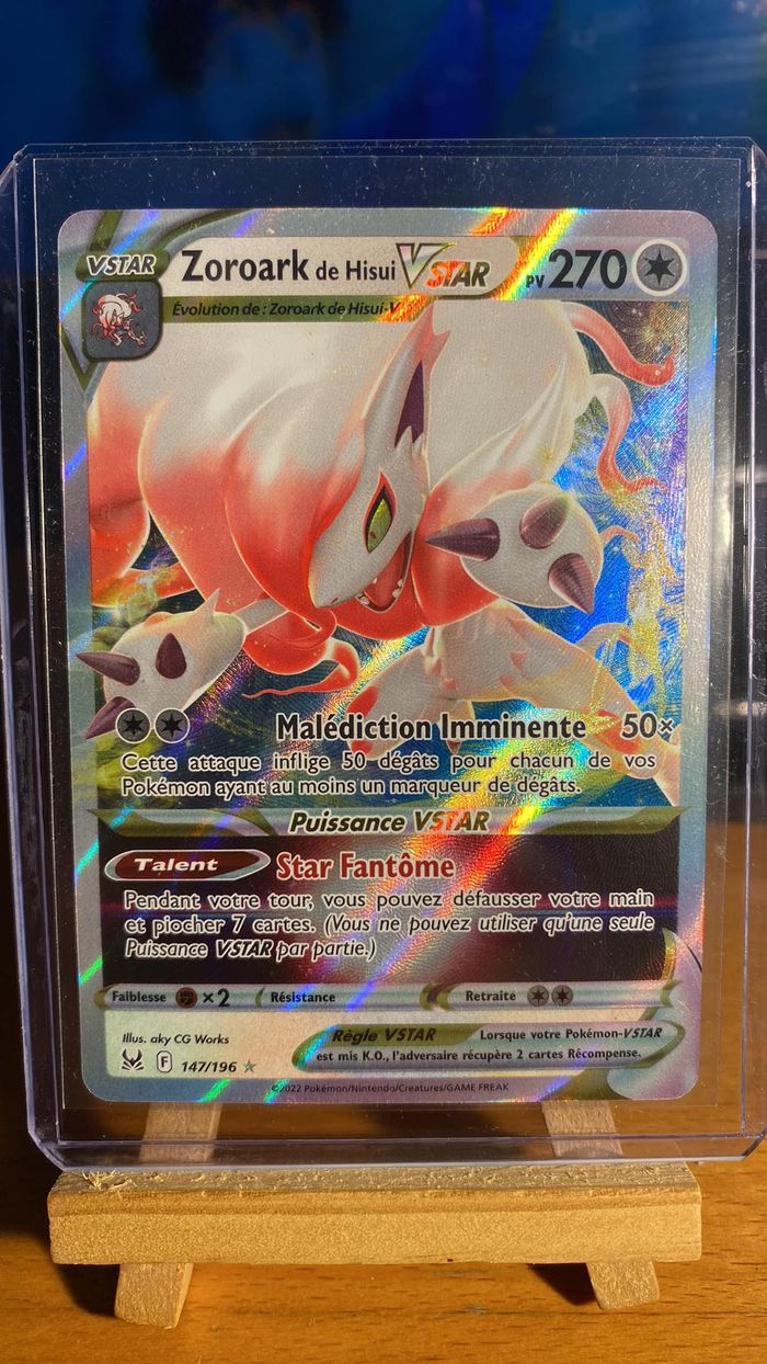 Pokemon zoroark de hisui Vstar Pokemon Beebs
