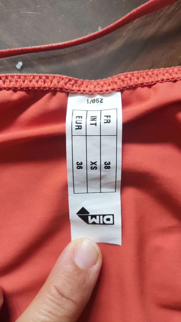 Ensemble soutien-gorge 90B et culotte 38  DIM - photo numéro 3