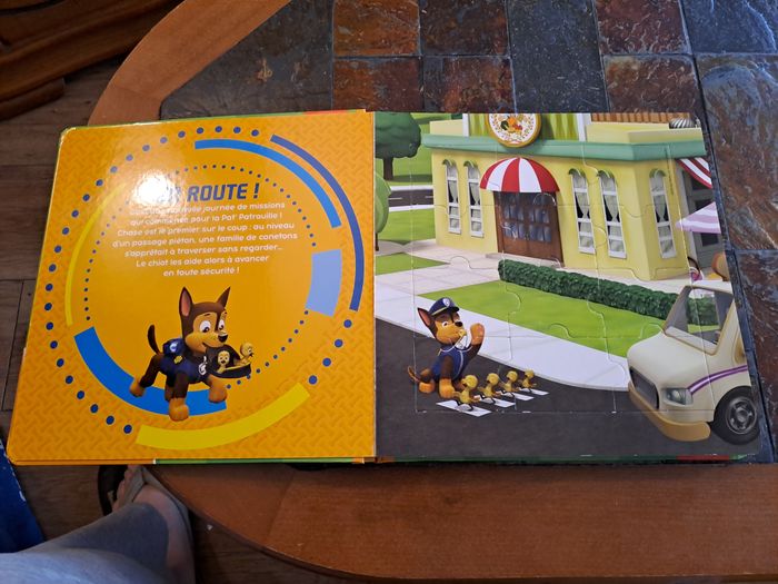 Grand livre Puzzle Pat patrouille - photo numéro 3