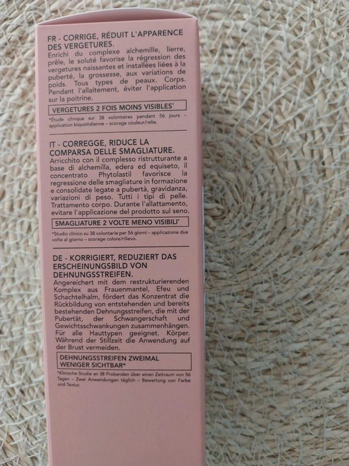 Le soluté LIERAC  corrections vergetures - photo numéro 4
