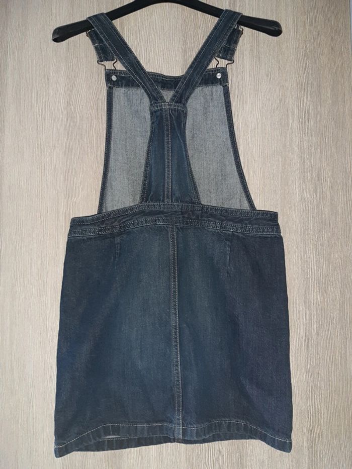 Robe salopette en jean 10ans - photo numéro 2