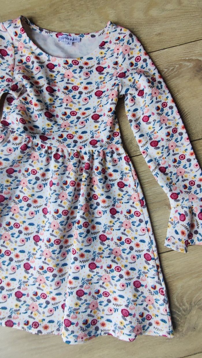 Ensemble robe Boléro gilet creeks taille 8 ans - photo numéro 3