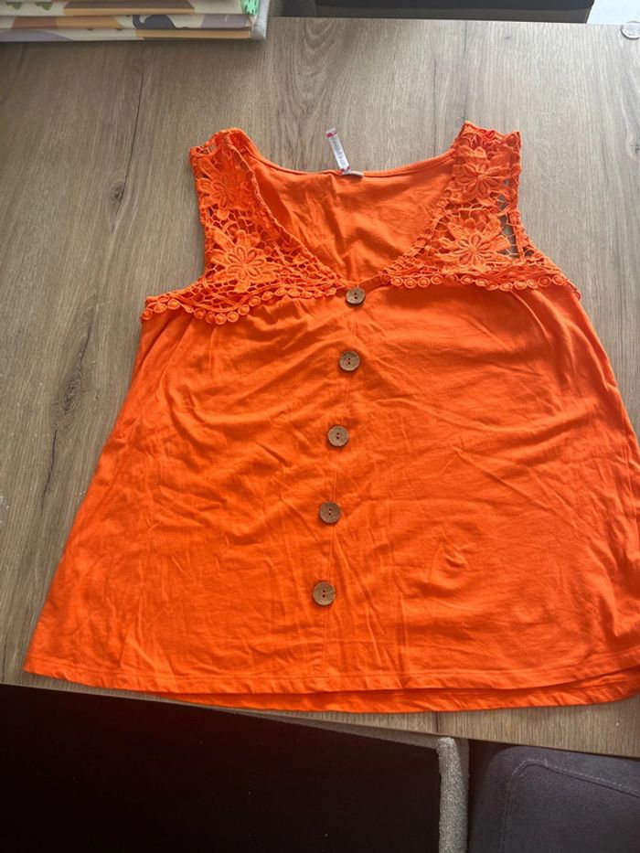 Haut orange