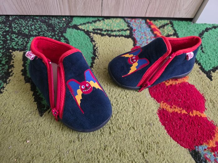 CHAUSSONS BÉBÉ GARÇON DPM TAILLE 21 COMME NEUF - photo numéro 2
