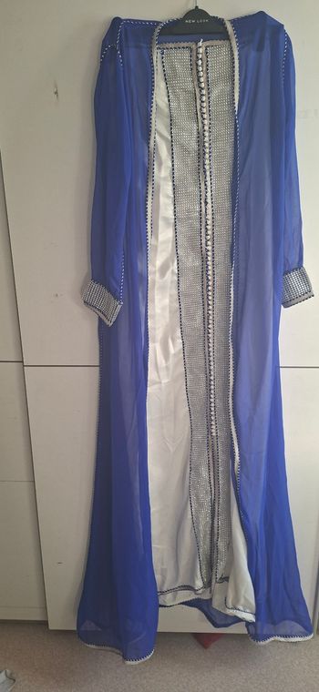 Robe caftan femme bustier 