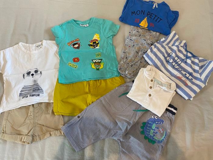 Lot vêtement garçons 9 mois