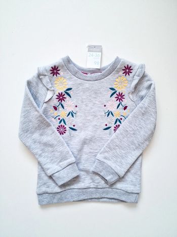 Primark - Pull / sweat manches longues, col rond - Neuf avec étiquette ! (3 ans)