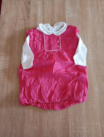 Ensemble robe + bodie 6 mois