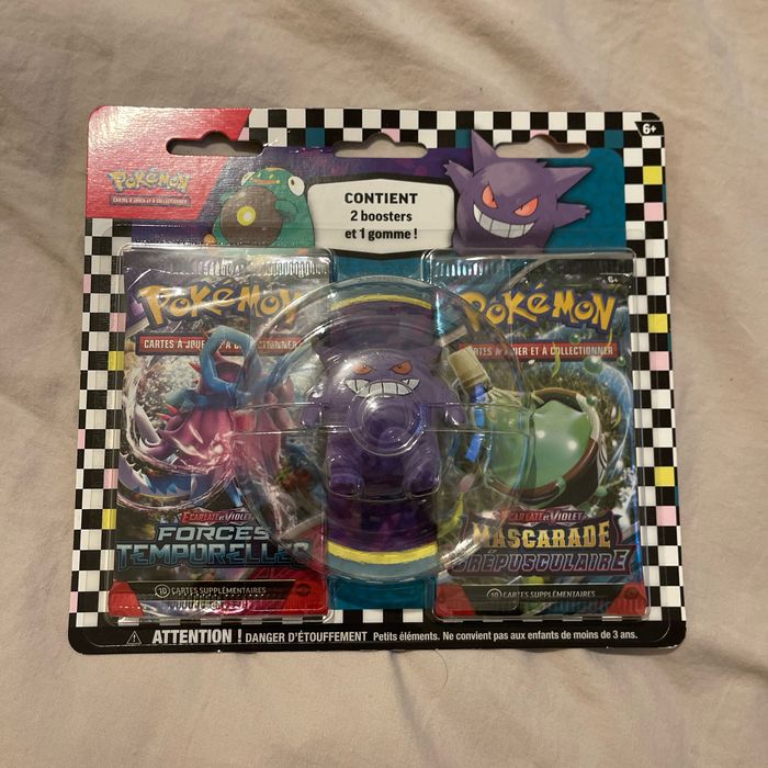 Duo pack Pokémon plus gomme