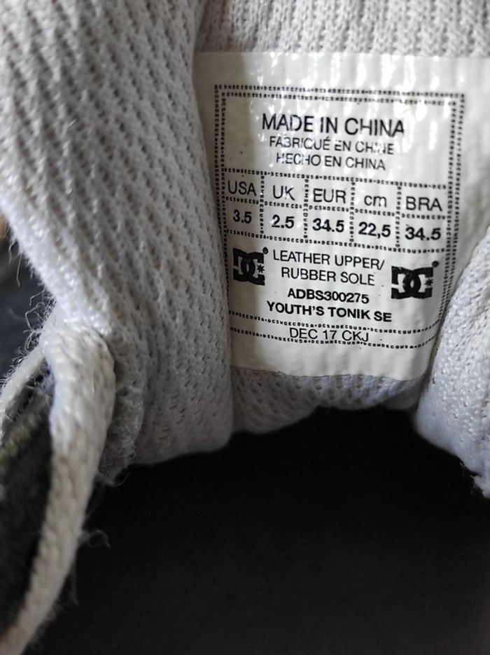 Sneakers en cuir DC shoes - photo numéro 6