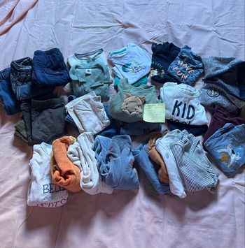 Lot linges bébé 6mois 