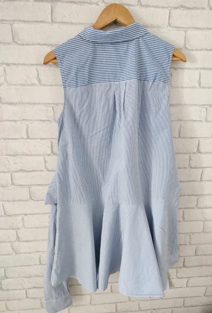 Robe effet chemise rayée – Derek Lam 10 Crosby - photo numéro 4