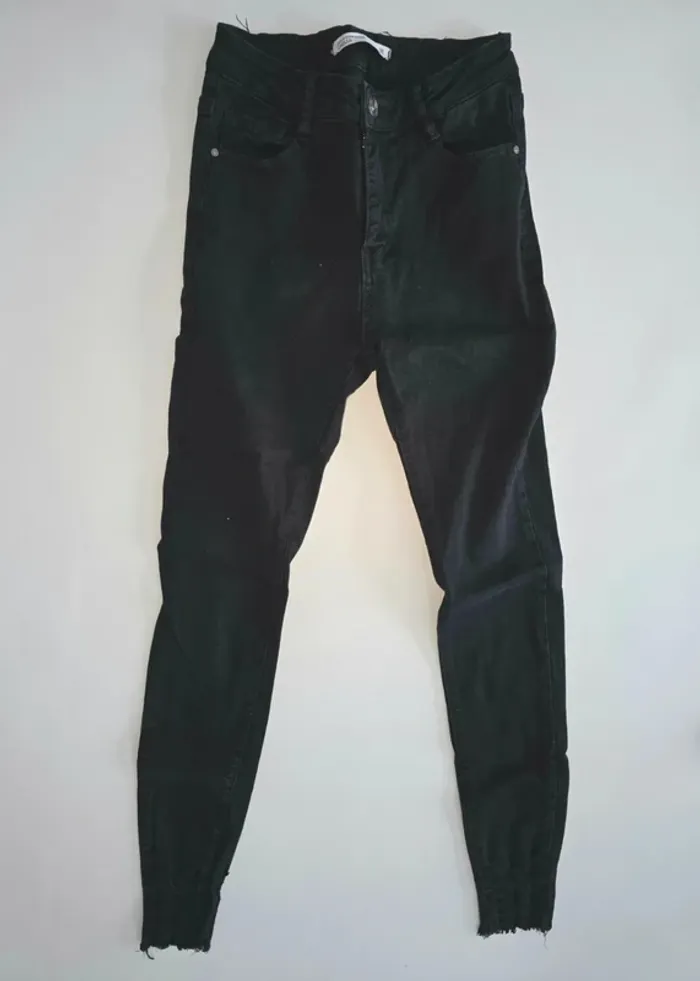 Jean skinny taille haute