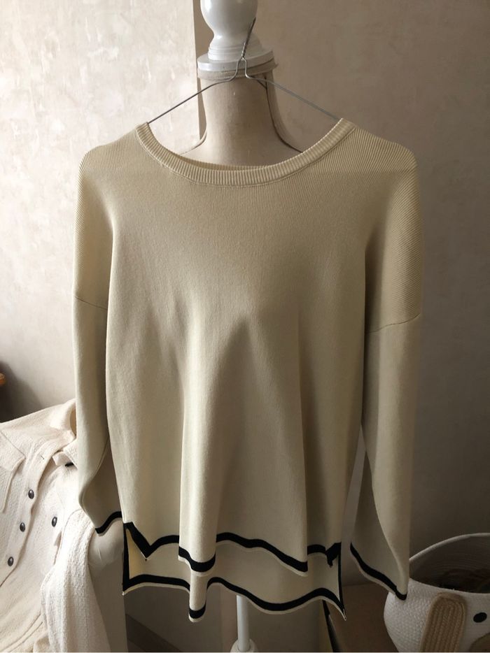 Très bel ensemble beige et Noir neuf - photo numéro 2