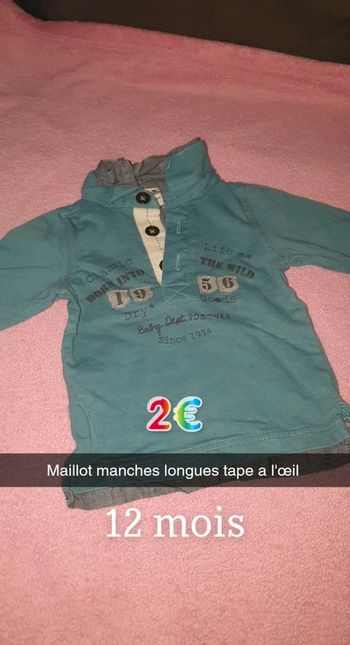 Maillot manches longues tape a l'œil