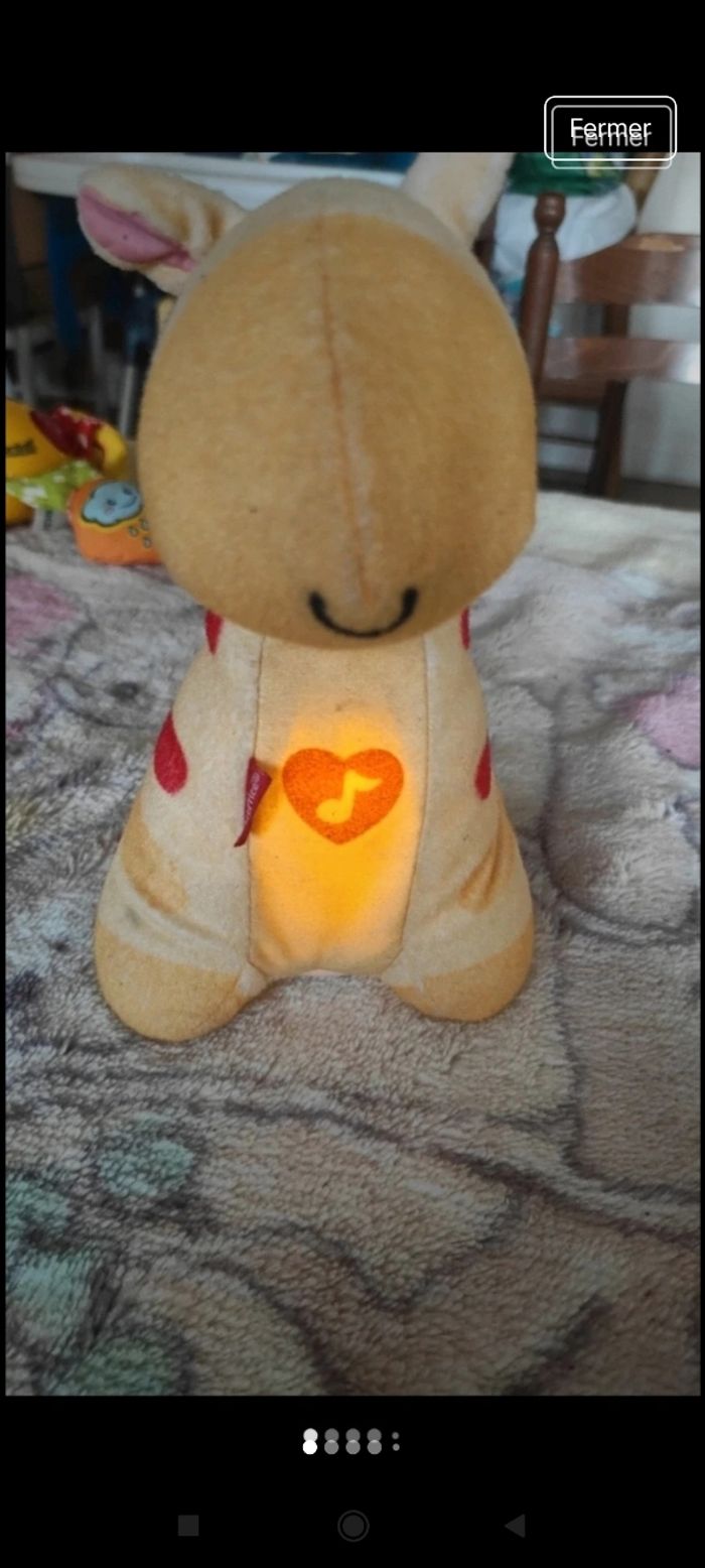 Peluche lumineux et musicale p4 - photo numéro 2