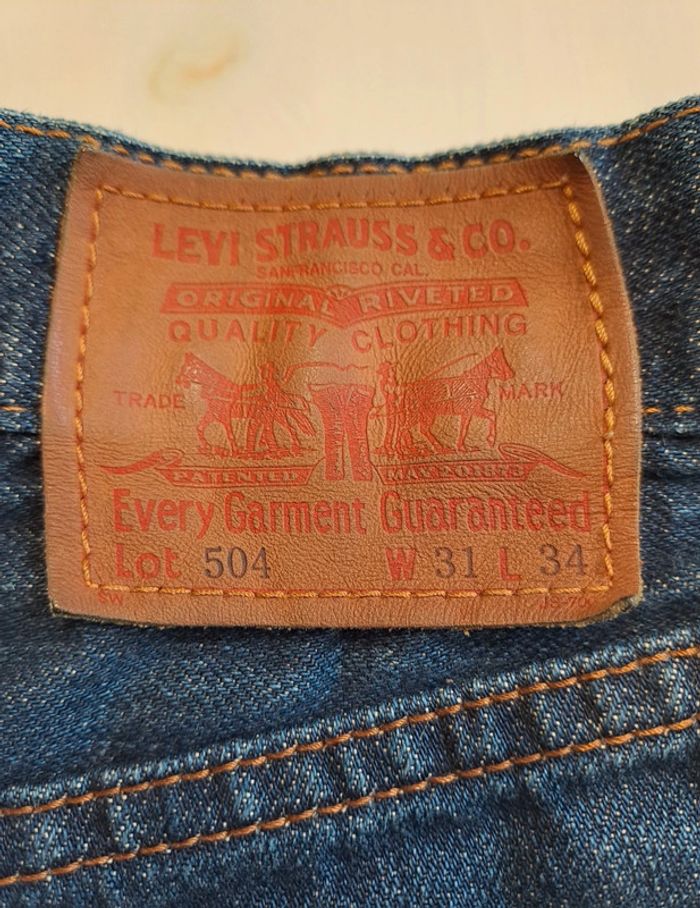 Jeans Levi's 504 31x32 - photo numéro 4