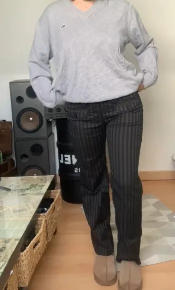 Pantalon à rayures