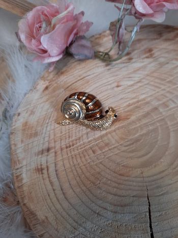 Broche escargot