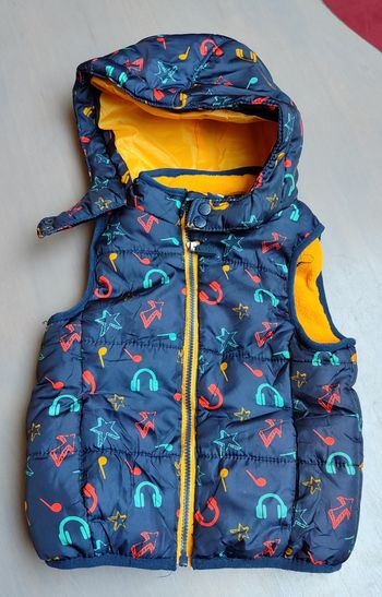 Doudoune sans manche 9 mois