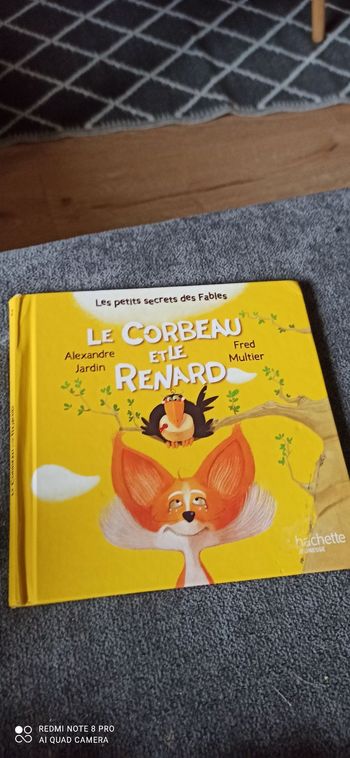 Livre ke corbeau et le renard