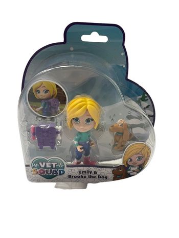 Figurines Vet Squad Emily et Brooke The Dog ToyRock neuf