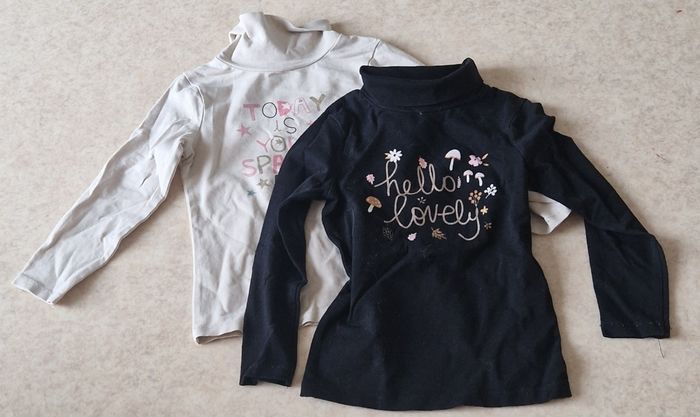 Lot pulls colis roulé