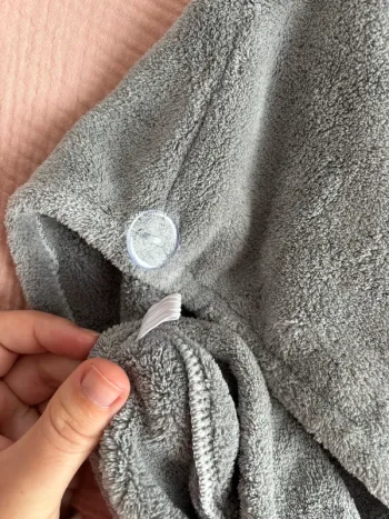 Serviette turban pour les cheveux