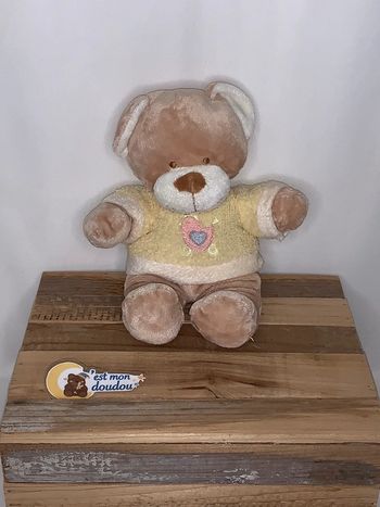 NIC172 doudou ours 🐻 nicotoy