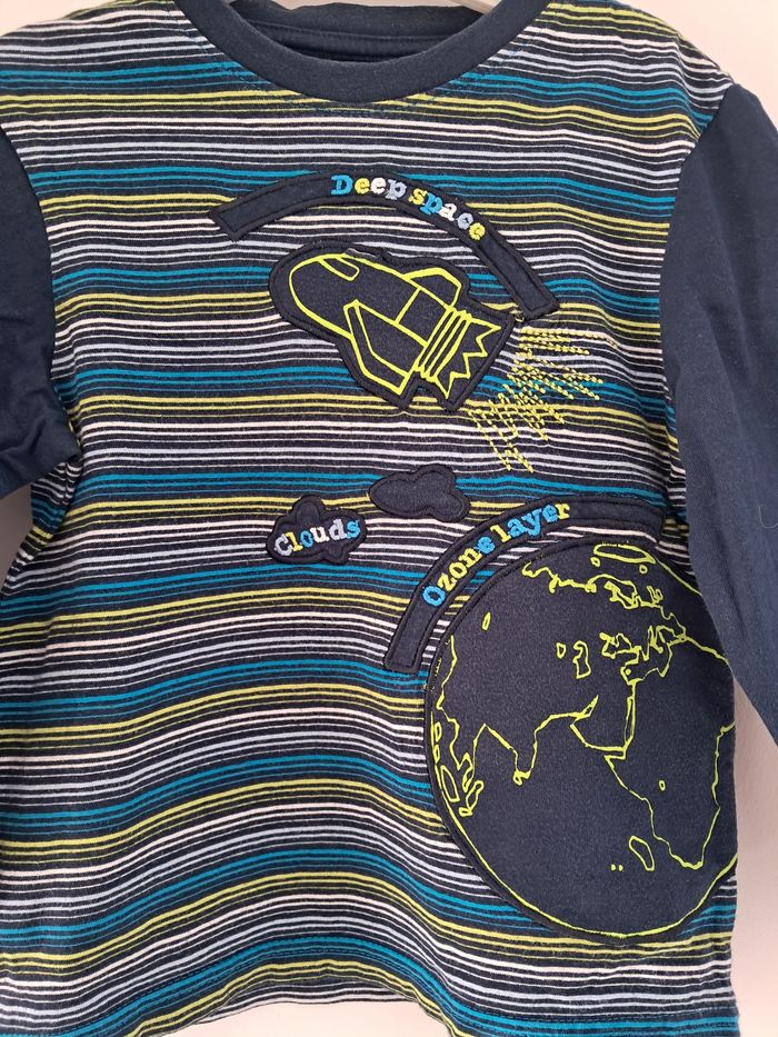 Tee-shirt manche longue 4 ans - photo numéro 2