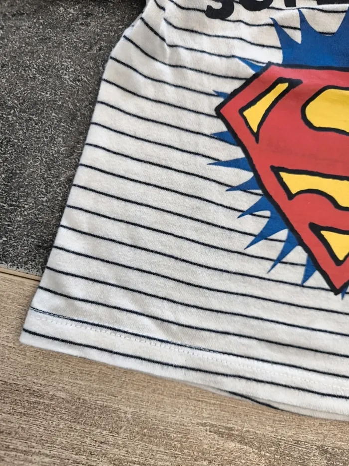 Tee-shirt garçon ml 18 mois Superman - photo numéro 5