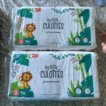 Lot couches tailles 3 Les petits culottés