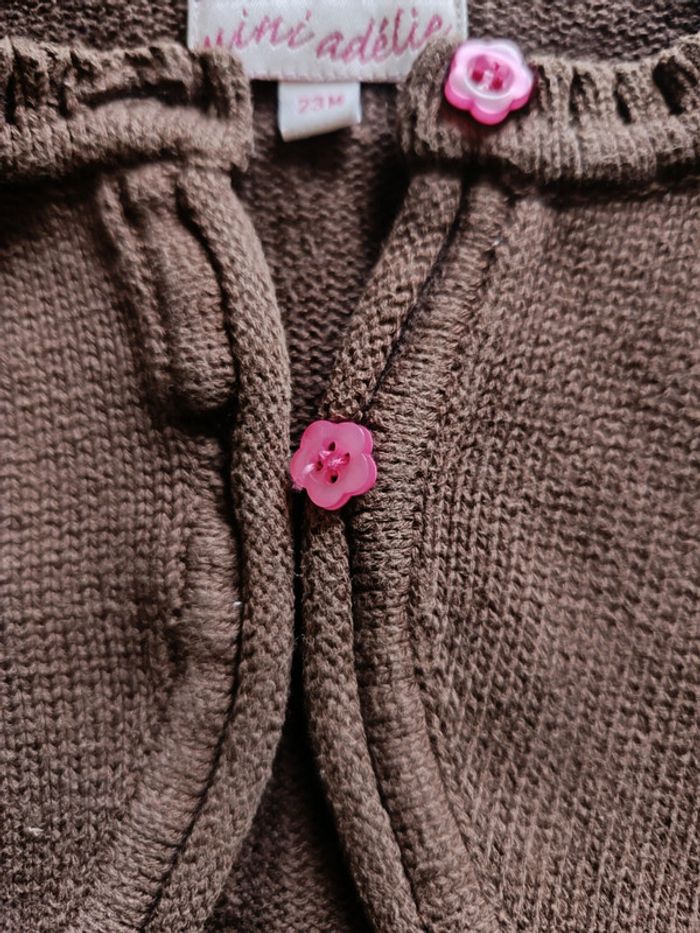Gilet MINI ADELIE - Taille 23 MOIS - photo numéro 3