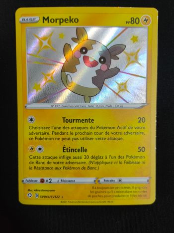 Morpeko SV044/SV122 Baby Shiny Écarlate et Violet Destinée Radieuse EB4.5