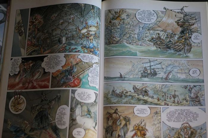 BD : le sang des rois - Chevalier, Ségur - Edition Originale mars 1992 - photo numéro 2