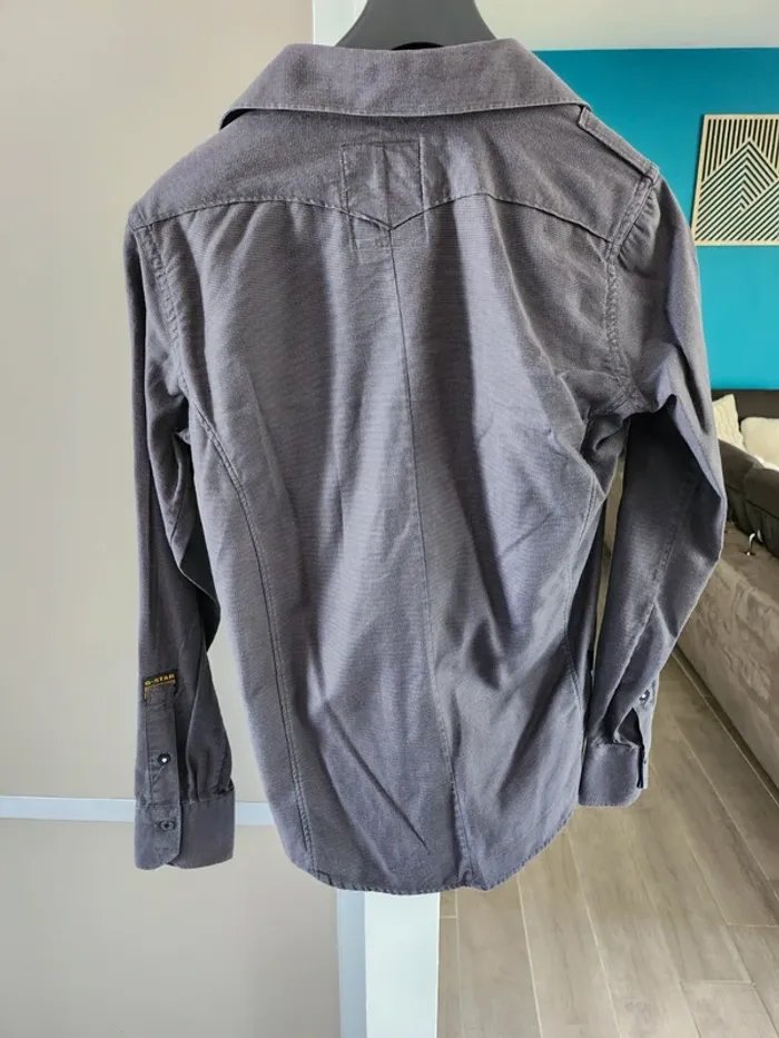 Chemise manches longues G Star en bon état taille S - photo numéro 3