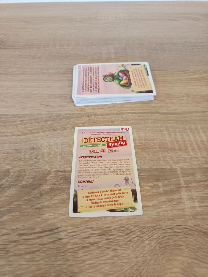 Jeu de société – Détecteam Family : Un œuf de trop 🥚 - photo numéro 3