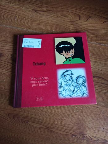 Livre Tchang tintin