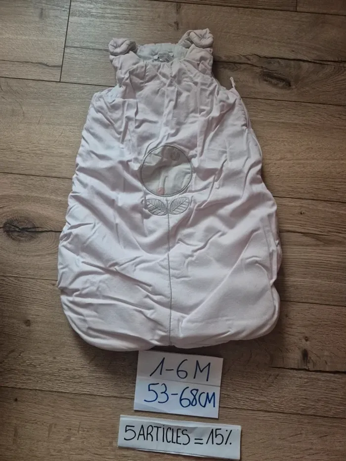 Gigoteuse / Turbulette Obaïbi  1 à 6 mois (53 à 68 cm)