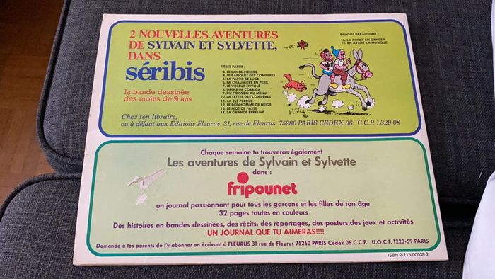 Les aventures de Sylvain et Sylvette une fausse piste - photo numéro 2