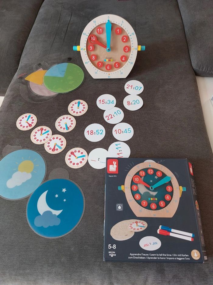 Apprendre l heure Janod