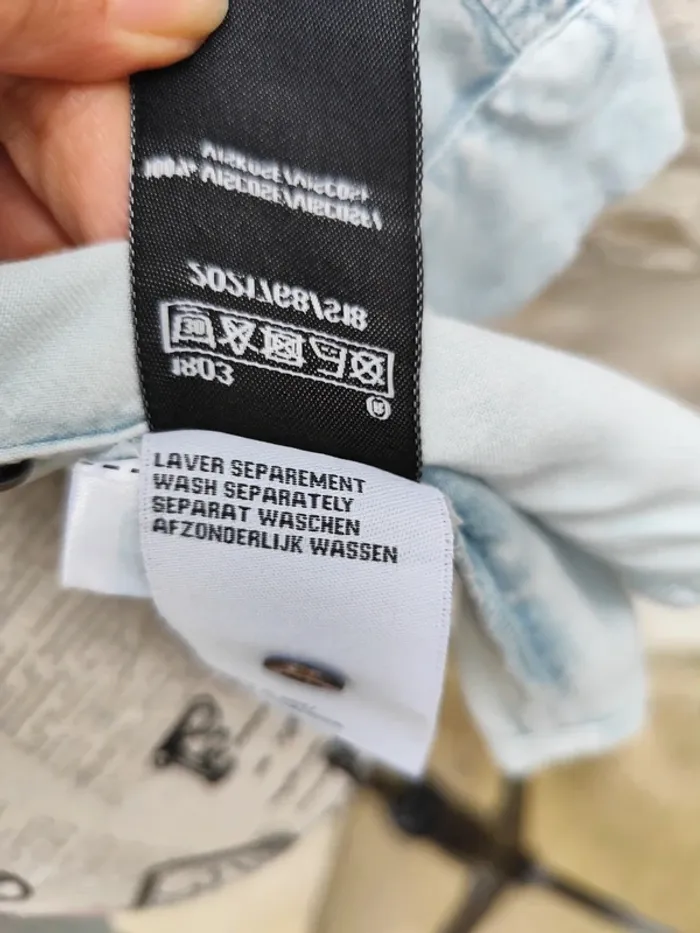 Chemise femme façon jeans Zamba taille 42 - photo numéro 7