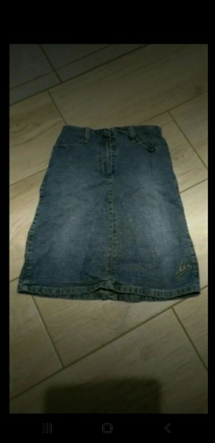 Jupe longue jeans ikks 8 ans