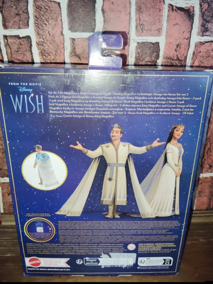 Coffret poupées Disney wish le roi et la reine - photo numéro 4